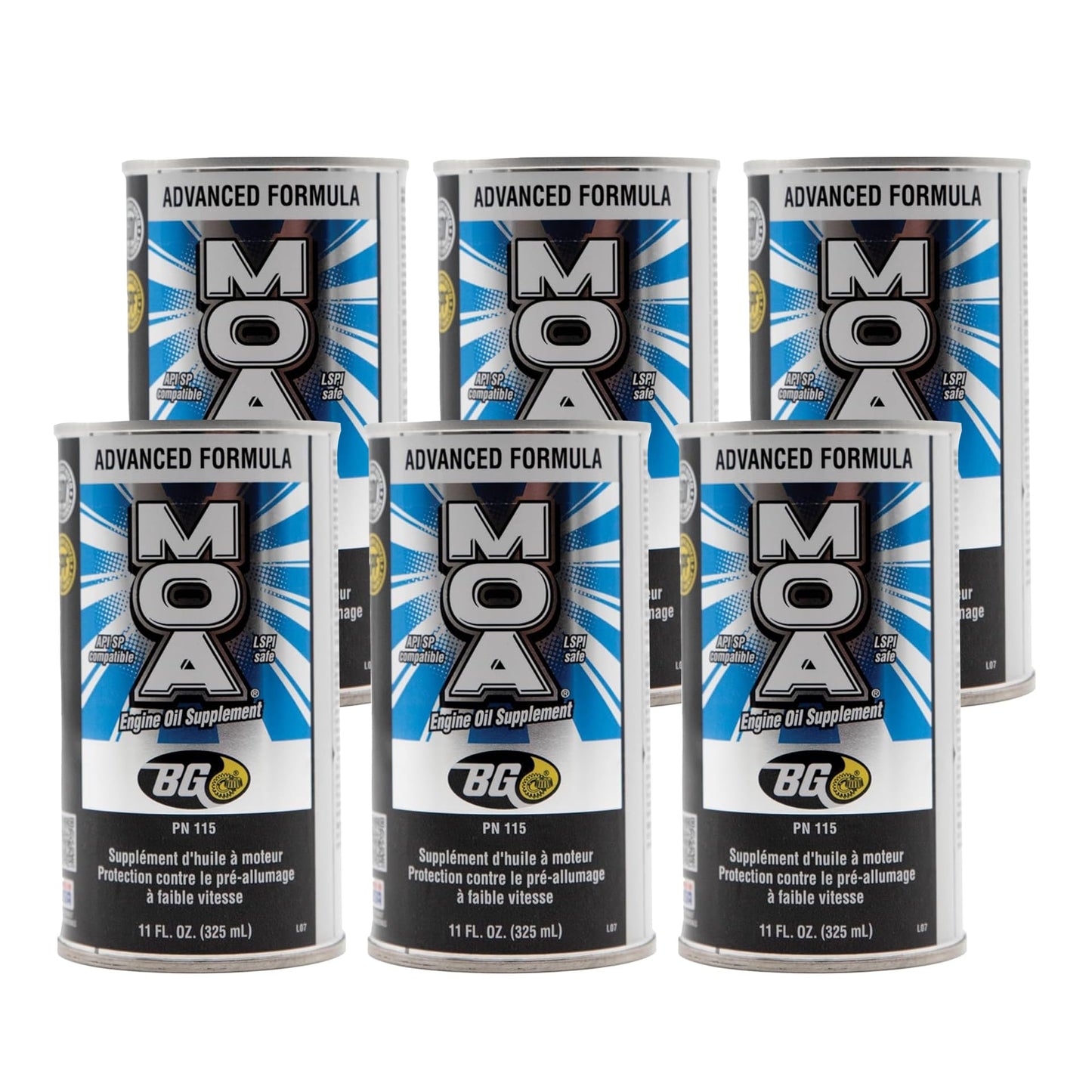BG MOA Motor Oil Additive - Pack Selection Available