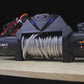 12V-DC Minimum 650 CCA Electric Winch with Wire - A Series-Wound Motor That Stays Cooler During Long pulls - Contains a Hawse Fairlead and Steel Cable Rope (12,000 LBS)